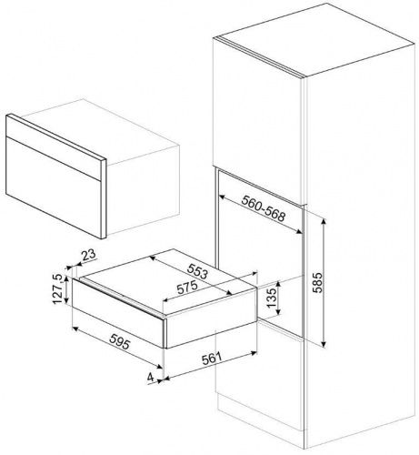 Вакууматоры Smeg CPV115B3