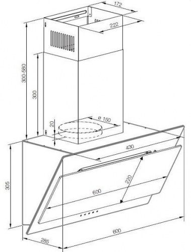 Вытяжки Graude DH 60.0 GE