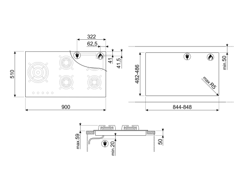 Smeg PV695LCNX_1