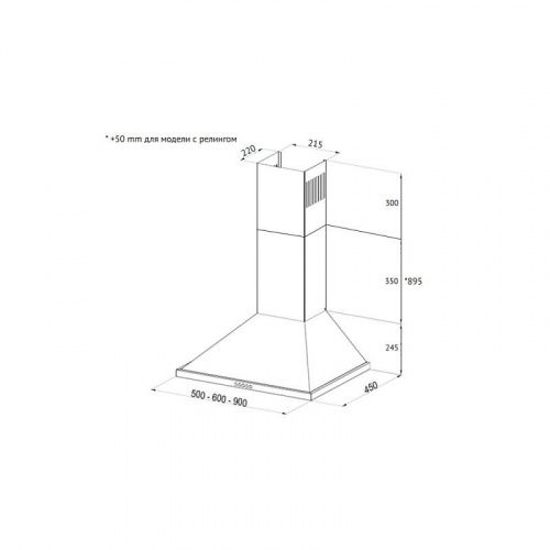 Вытяжки Korting KHC 6750 RN