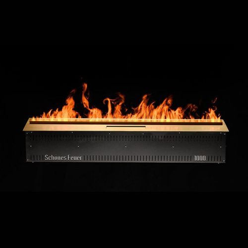 Электрокамины Электрический очаг Schones Feuer 3D FireLine 1000 Латунь